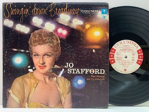 JO STAFFORD / Swingin' Down Broadway (LP) / Columbia