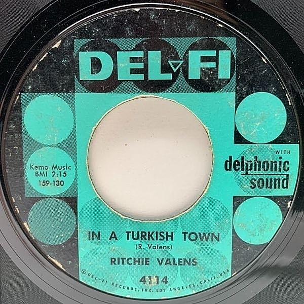 RITCHIE VALENS / That's My Little Suzie (7) / Del-Fi