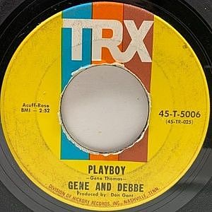 レコード画像：GENE and DEBBE / Playboy / I'll Come Running