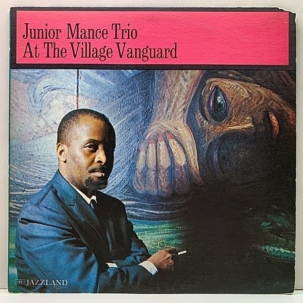 レコードメイン画像：MONO BGP 橙ラベ USオリジナル JUNIOR MANCE TRIO At The Village Vanguard ('61 Jazzland JLP 41) ピアノトリオ