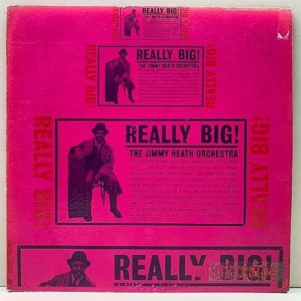レコードメイン画像：良好盤!! US初期 青ラージ 深溝 JIMMY HEATH Really Big! (Riverside RLP 333) w/ Cannonball Adderley, Tommy Flanagan, Clark Terry