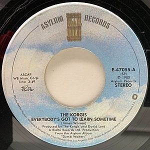 レコード画像：KORGIS / Everybody's Got To Learn Sometime