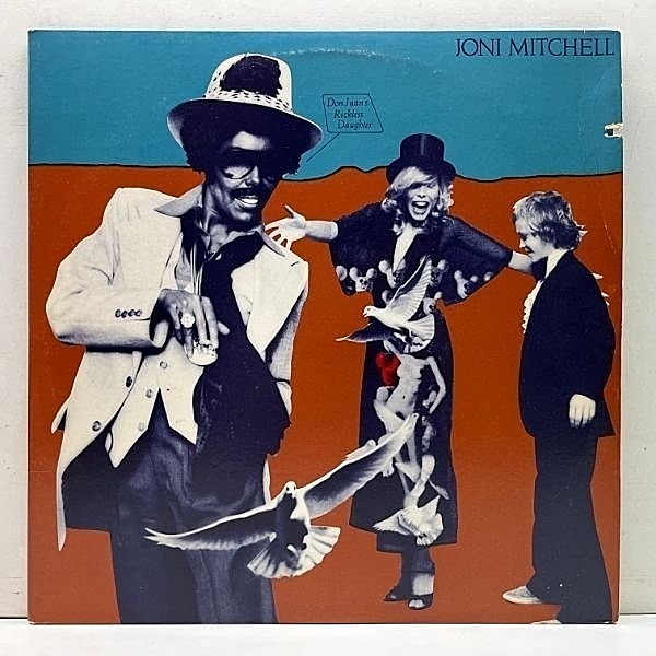 レコードメイン画像：極美盤!! 2LP USオリジナル JONI MITCHELL Don Juan's Reckless Daughter ('77 Asylum) ジョニ・ミッチェル ドンファンのじゃじゃ馬娘