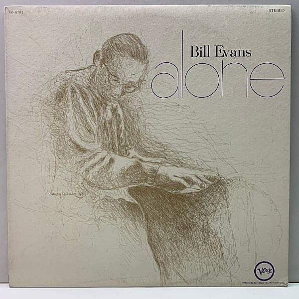 BILL EVANS Alone (LP) Verve WAXPEND RECORDS