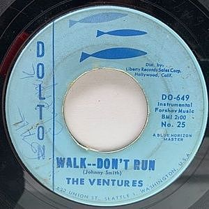 レコード画像：VENTURES / Walk -- Don't Run / Home