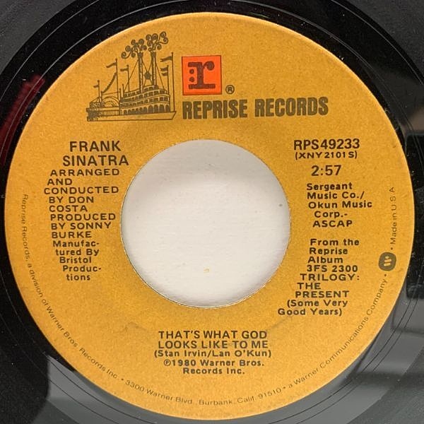 FRANK SINATRA / Theme From New York, New York (7) / Reprise