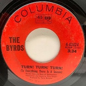 レコード画像：BYRDS / Turn! Turn! Turn! / She Don't Care About Time