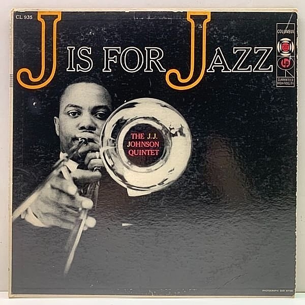 レコードメイン画像：USオリジナル MONO 初版 6eye 深溝 J.J. JOHNSON J Is For Jazz ('56 Columbia) w/ Hank & Elvin Jones, Tommy Flanagan, Bobby Jaspar