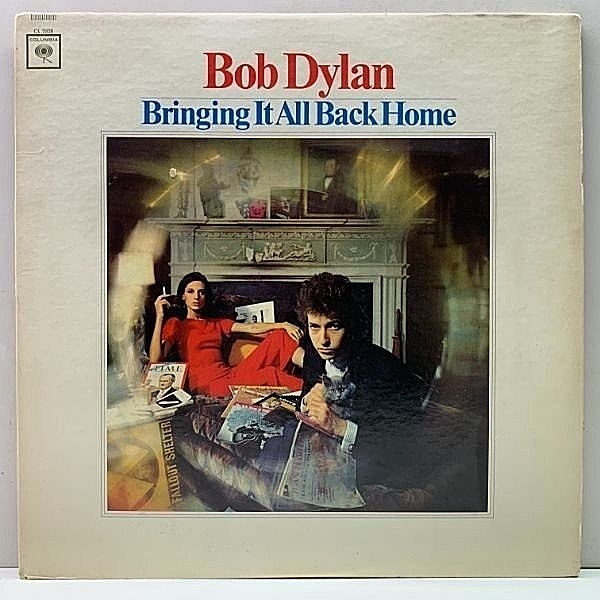 レコードメイン画像：美ジャケ!! MONO 両1Aマト US 完全オリジナル BOB DYLAN Bringing It All Back Home ('65 Columbia CL 2328) 米 初回 モノラル