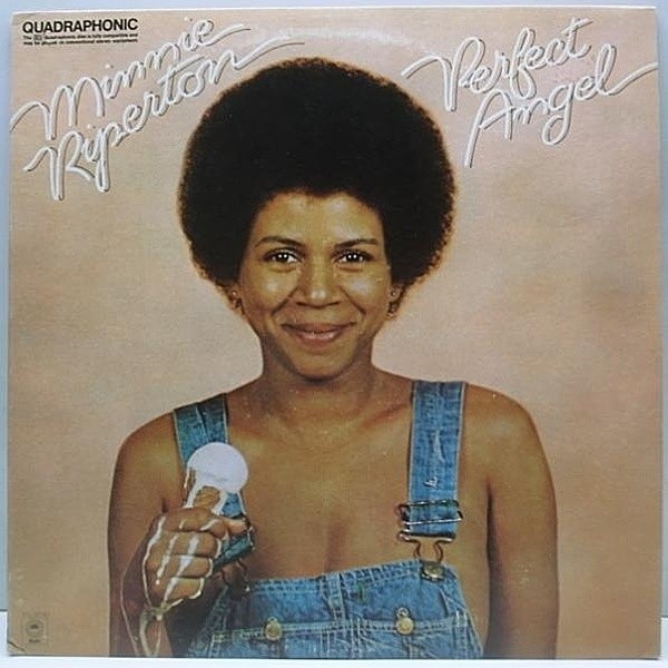 レコードメイン画像：【AUDIOPHILE】美盤!! QUADRAPHONIC 米オリジナル MINNIE RIPERTON Perfect Angel (Epic EQ 32561) Lovin' You ほか 