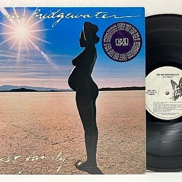 レコードメイン画像：プロモ Cut無し!極美盤! USオリジナル DEE DEE BRIDGEWATER Just Family ('78 Elektra) w/専用インナー George Duke, David T. Walker