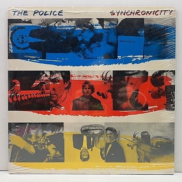 レコードメイン画像：シュリンク良好!!【半透明盤・黄金色】RL刻印 (Bob Ludwig Cut) USオリジナル THE POLICE Synchronicity 高音質 ポリス シンクロニシティ