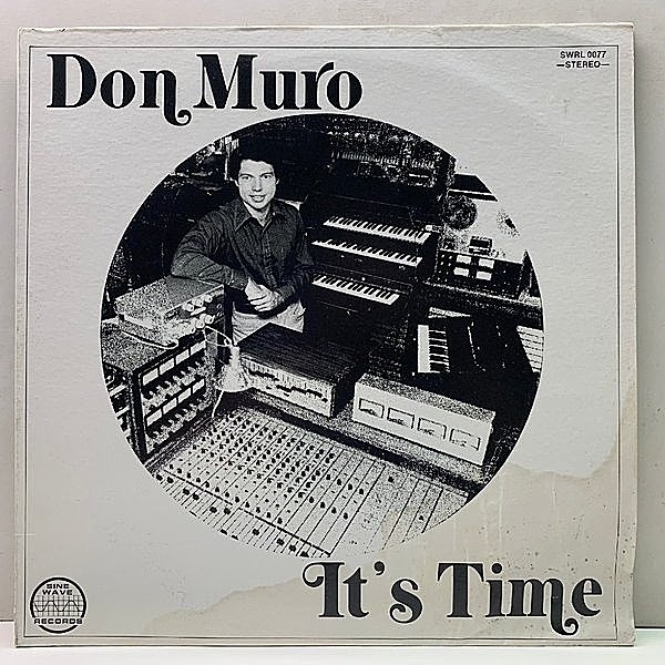 レコードメイン画像：レア PRIVATE 自主 オリジナル DON MURO It's Time ('77 Sine Wave) レフトフィールド／エクスペリメンタル／エレクトロ・ポップ 特価