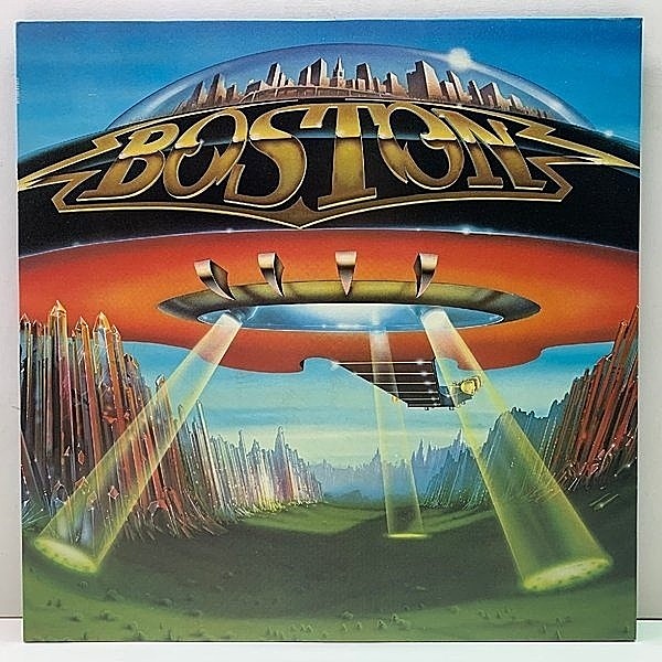 レコードメイン画像：美盤!! ゲートフォールド JPNオリジ BOSTON Don't Look Back ('78 Epic 25 3P-1) ボストン／ドント・ルック・バック LP
