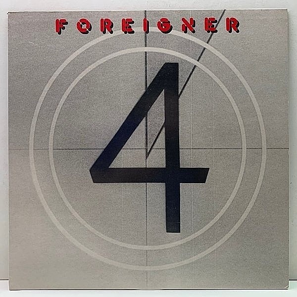 レコードメイン画像：良好品!! インナー完品 カスタムLbl. USオリジナル FOREIGNER 4 ('81 Atlantic) STERLING刻印、メッセージ刻印あり フォリナー LP