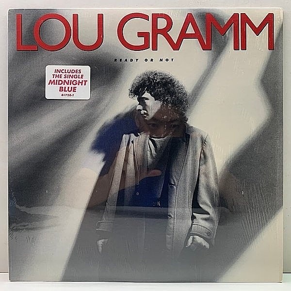 レコードメイン画像：良好盤!! シュリンク+ハイプステッカー!! USオリジナル LOU GRAMM Ready Or Not ('87 Atlantic) ルー・グラム ソロ 1st フォリナー