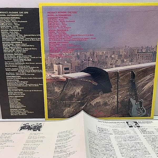 BLONDIE AutoAmerican (LP) Chrysalis WAXPEND RECORDS