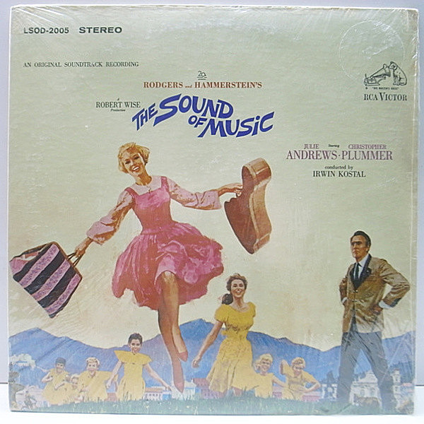 レコードメイン画像：シュリンク付き 美品!! 冊子 完品 USオリジナル JULIE ANDREWS The Sound Of Music ('65 RCA Victor) w./ブックレット