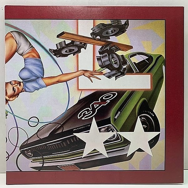 レコードメイン画像：美品!! ゲートフォルド仕様 JPNオリジナル CARS Heartbeat City ('84 Elektra) '80s NEW WAVE 解説シート付属 カーズ