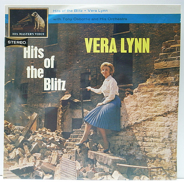 レコードメイン画像：金ターコイズ VERA LYNN Hits Of The Blitz (His Master's Voice) コーティング仕様 イギリス軍の恋人／ヴェラ・リン AUSTRALIA 豪盤 LP