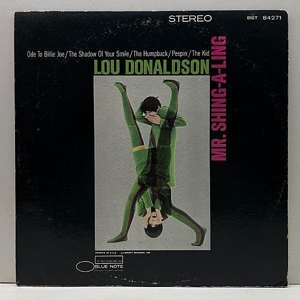 レコードメイン画像：USオリジナル【初版LIBERTY・VANGELDER】LOU DONALDSON Mr. Shing-A-Ling (Blue Note) Beatnuts, Kanye, ATCQ サンプリング ドラムブレイク