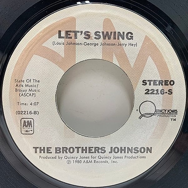 BROTHERS JOHNSON / Stomp! (7) / A&M | WAXPEND RECORDS