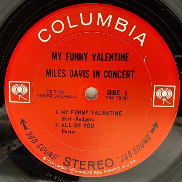 MILES DAVIS / My Funny Valentine (LP) / Columbia | WAXPEND RECORDS