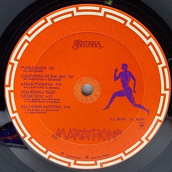 SANTANA / Marathon (LP) / Columbia | WAXPEND RECORDS
