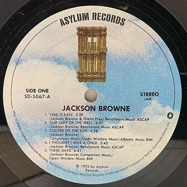 JACKSON BROWNE / For Everyman (LP) / Asylum | WAXPEND RECORDS