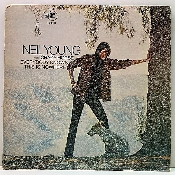 レコードメイン画像：【w/インサート】USオリジ 初版 W7 2色ラベ NEIL YOUNG CRAZY HORSE Everybody Knows This Is Nowhere ('69 Reprise) 米 2Tone 初回プレス