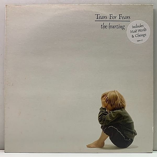 レコードメイン画像：美盤!! ハイプステッカー UKオリジナル TEARS FOR FEARS The Hurting ('83 Mercury) ティアーズ・フォー・フィアーズ 1st デビュー作