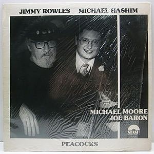 レコード画像：JIMMY ROWLES / MICHAEL HASHIM / Peacocks
