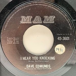 レコード画像：DAVE EDMUNDS / I Hear You Knocking