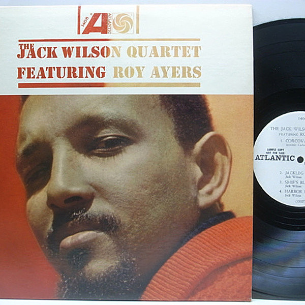 レコードメイン画像：【Feat. ROY AYERS】美品 白プロモ MONO USオリジナル JACK WILSON Quartet (Atlantic 1406) キャリア最初期の興味深いカルテット作品