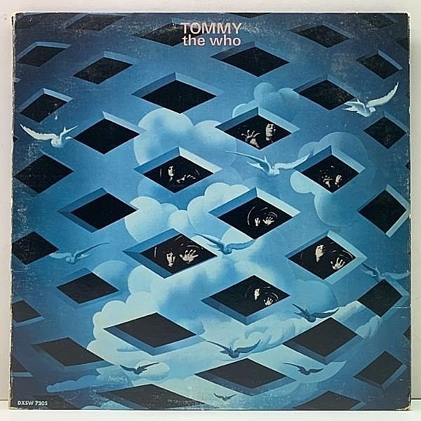 レコードメイン画像：レアな美盤!! 2LP 米オリジナル THE WHO Tommy ('69 Decca DXSW 7205) ザ・フー／トミー US 初版 マルチバー 黒ツヤ 3面見開きジャケ