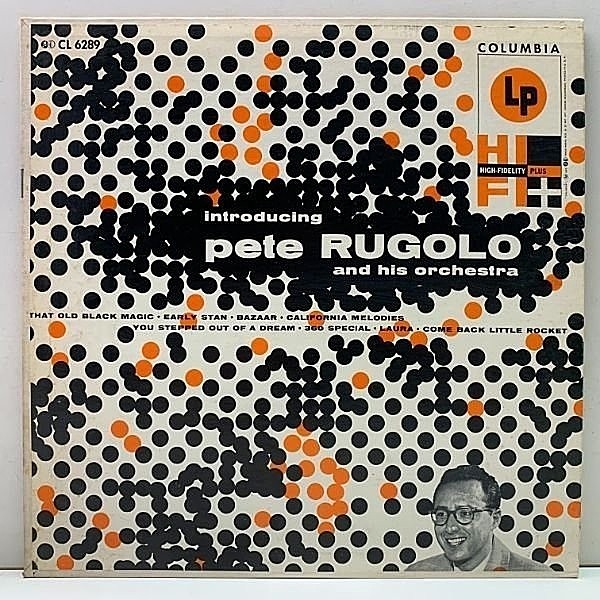レコードメイン画像：良好!! 10'' FLAT MONO マルーン 深溝 USオリジナル PETE RUGOLO Introducing Pete Rugolo And His Orchestra (Columbia CL 6289)