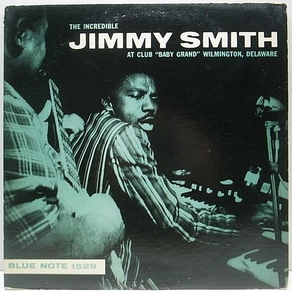 レコードメイン画像：手書RVG MONO NY盤 Incredible JIMMY SMITH At Club Baby Grand