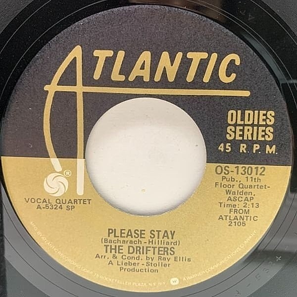 DRIFTERS / Up On The Roof / Please Stay (7) / Atlantic | WAXPEND RECORDS