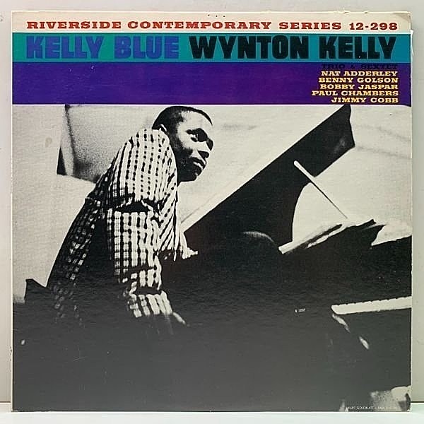 レコードメイン画像：美盤!! WYNTON KELLY Kelly Blue (Riverside RLP 1142／SMJ-6114) ウィントン・ケリー ケリー・ブルー w/ BENNY GOLSON ほか JPNプレス