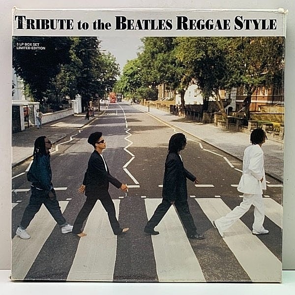 レコードメイン画像：レア【UKオンリー 3LP 限定BOX】Tribute To The Beatles Reggae Style (Trojan) ビートルズの名曲カヴァー集！全44曲入り