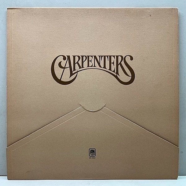 レコードメイン画像：極美盤!! USオリジナル CARPENTERS S.T ('71 A&M SP-3502) カーペンターズ 3rd. 上辺印刷2種 エンボス・テクスチャード・特殊レター手紙型