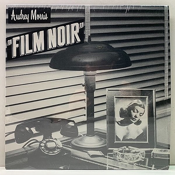 レコードメイン画像：シュリンク極美品!! '89年 自主制作 希少アナログ USオンリー Orig. AUDREY MORRIS Film Noir (Fancy Faire) 円熟味を極めた弾き語り