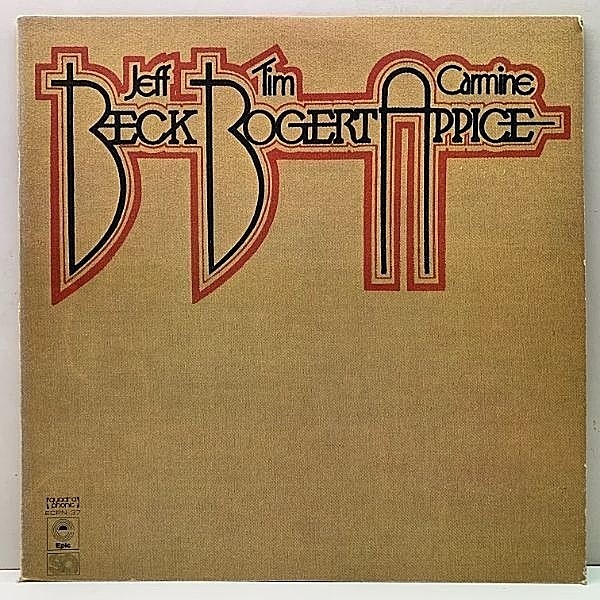 レコードメイン画像：良好盤!! JPNプレス BECK, BOGERT & APPICE Same (Epic) 唯一のスタジオアルバム ベック・ボガート & アピス 