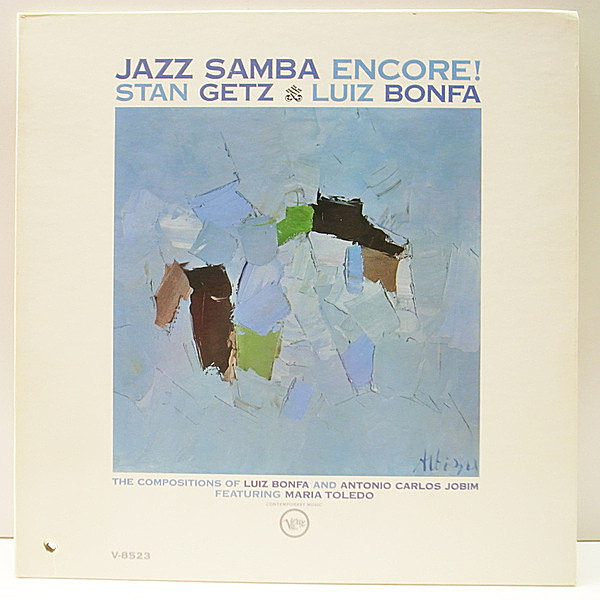 レコードメイン画像：美盤!! MONO 深溝 USオリジナル STAN GETZ / LUIZ BONFA Jazz Samba Encore! ('63 Verve) スタン・ゲッツとルイス・ボンファの共演作 名盤