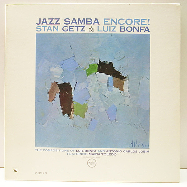 レコードメイン画像：美盤!! MONO 深溝 USオリジナル STAN GETZ / LUIZ BONFA Jazz Samba Encore! ('63 Verve) スタン・ゲッツとルイス・ボンファの共演作 名盤