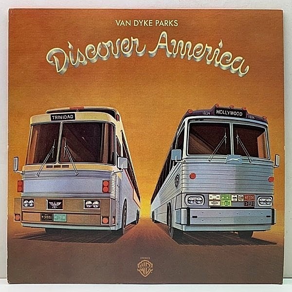 レコードメイン画像：美品!! VAN DYKE PARKS Discover America (JPN '78 限定プレス) ヴァン・ダイク・パークス／ディスカヴァー・アメリカ w/インサート