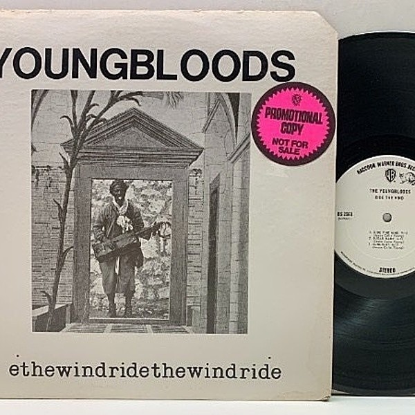 レコードメイン画像：プロモ インサート付き USオリジナル YOUNGBLOODS Ride The Wind ('71 Warner BS 2563) Jesse Colin Young ヤングブラッズ 傑作ライヴ