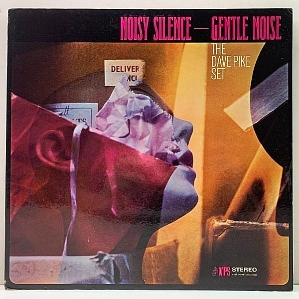 レコードメイン画像：美品 独オリジ 初版 Pink 内溝 GFコート DAVE PIKE SET Noisy Silence Gentle Noise ('69 MPS) w/ VOLKER KRIEGEL, HANS RETTENBACHER
