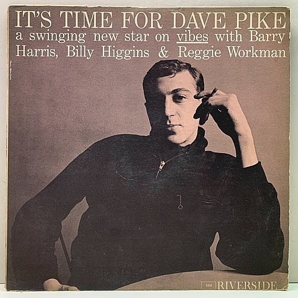 レコードメイン画像：USオリジナル MONO 1st青ラージ 深溝 DAVE PIKE It's Time For (Riverside RLP 360) BARRY HARRISトリオとの初リーダー作品