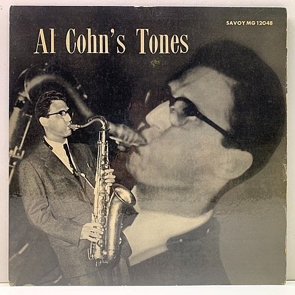 レコードメイン画像：レアな美盤!音質抜群! USオリジナル 誤植・赤ラベ 深溝 AL COHN Al Cohn's Tones ('56 Savoy) アル・コーンの初リーダーセッション